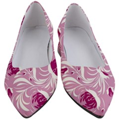 Folk Floral Pattern  Flowers Print  Women s Block Heels  by Eskimos