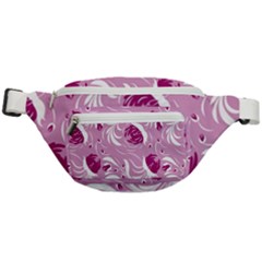 Folk Floral Pattern  Flowers Print  Fanny Pack