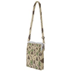 Folk Floral Pattern  Flowers Print  Multi Function Travel Bag by Eskimos