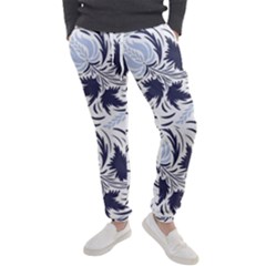 Folk Floral Pattern  Flowers Print  Men s Jogger Sweatpants by Eskimos