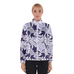 Folk Floral Pattern  Flowers Print  Winter Jacket by Eskimos