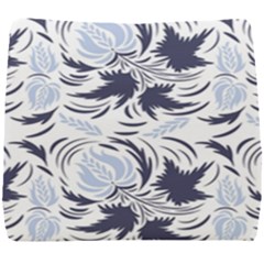 Folk Floral Pattern  Flowers Print  Seat Cushion by Eskimos