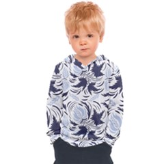 Folk Floral Pattern  Flowers Print  Kids  Overhead Hoodie by Eskimos