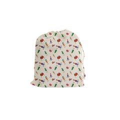 Vegetables Athletes Drawstring Pouch (small) by SychEva