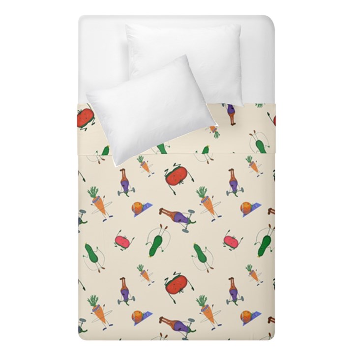 vegetables athletes Duvet Cover Double Side (Single Size)