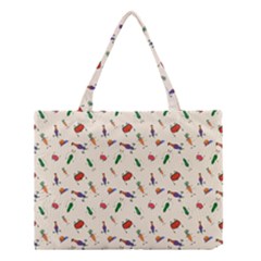 Vegetables Athletes Medium Tote Bag by SychEva