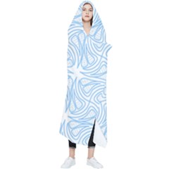 Abstract Stripes, Shapes, Lines Wearable Blanket by SychEva