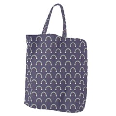 Pattern Arc En Ciel/nuages Giant Grocery Tote by kcreatif