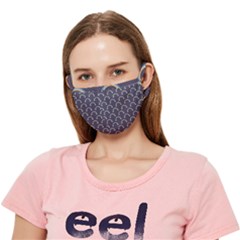 Pattern Arc En Ciel/nuages Crease Cloth Face Mask (adult)