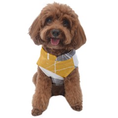 Pattern Abstrait Effet Bleu/jaune Dog Sweater