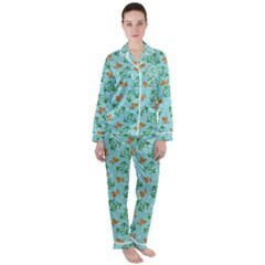 1ca64105-e9a5-48b8-8afe-fd889f7f199f Satin Long Sleeve Pajamas Set by SychEva