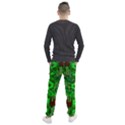 Forest Of Colors And Calm Flowers On Vines Men s Jogger Sweatpants View2