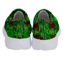 Forest Of Colors And Calm Flowers On Vines Kids  Velcro No Lace Shoes View4