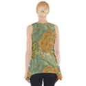 Orange flowers Side Drop Tank Tunic View2