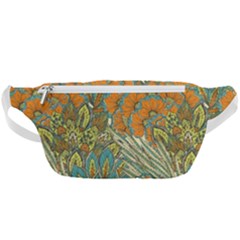 Orange Flowers Waist Bag  by goljakoff