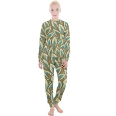 Green Leaves Women s Lounge Set by goljakoff