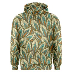 Green Leaves Men s Overhead Hoodie by goljakoff