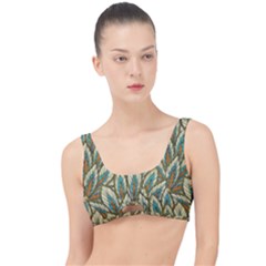 Green Leaves The Little Details Bikini Top by goljakoff