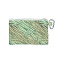 Green leaves Canvas Cosmetic Bag (Small) View2