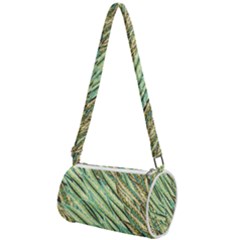 Green Leaves Mini Cylinder Bag by goljakoff