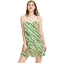 Green leaves Summer Frill Dress View1