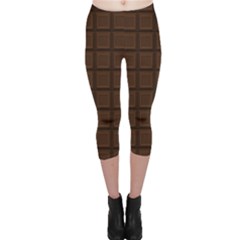 Chocolate Capri Leggings  by goljakoff