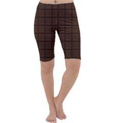 Chocolate Cropped Leggings  by goljakoff