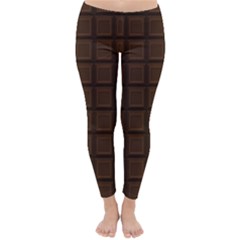 Chocolate Classic Winter Leggings by goljakoff