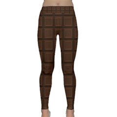 Chocolate Classic Yoga Leggings by goljakoff