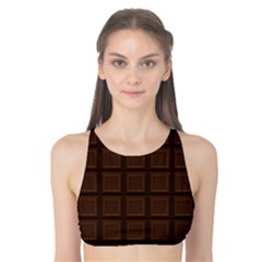 Chocolate Tank Bikini Top by goljakoff