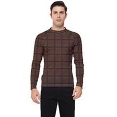 Chocolate Men s Long Sleeve Rash Guard by goljakoff