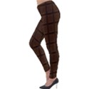 Chocolate Lightweight Velour Leggings View3