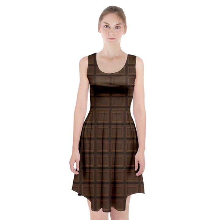 Milk Chocolate Racerback Midi Dress