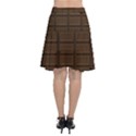 Milk Chocolate Chiffon Wrap Front Skirt View2