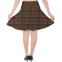 Milk Chocolate Velvet High Waist Skirt View2