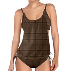 Milk Chocolate Tankini Set by goljakoff