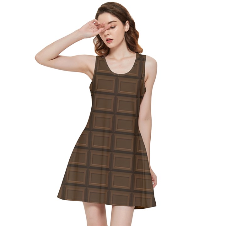 Milk Chocolate Inside Out Racerback Dress