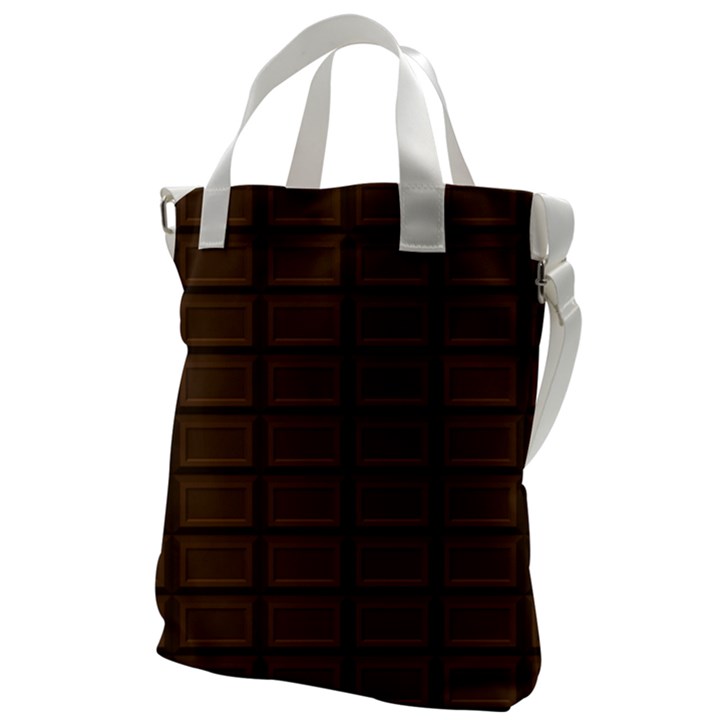 Milk Chocolate Canvas Messenger Bag