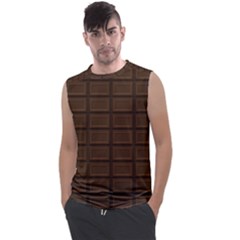 Milk Chocolate Men s Regular Tank Top by goljakoff