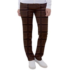 Milk Chocolate Women s Casual Pants by goljakoff