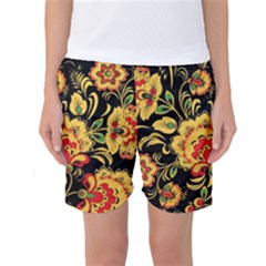 Hohloma Women s Basketball Shorts by goljakoff