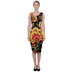 Hohloma Sleeveless Pencil Dress by goljakoff