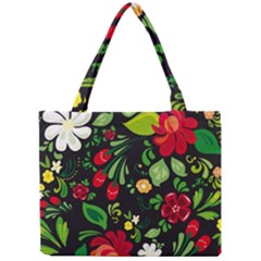 Russian Khokhloma Mini Tote Bag by goljakoff