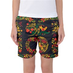 Hohloma Ornament Women s Basketball Shorts by goljakoff