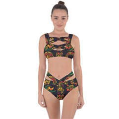 Hohloma Ornament Bandaged Up Bikini Set  by goljakoff