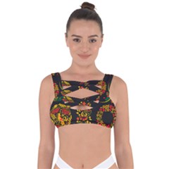 Hohloma Ornament Bandaged Up Bikini Top