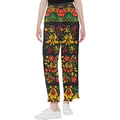 Hohloma Ornament Women s Pants  by goljakoff