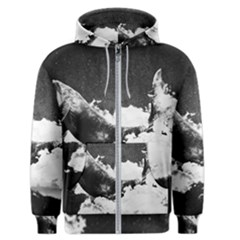 Whale Dream Men s Zipper Hoodie by goljakoff