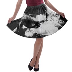 Whale Dream A-line Skater Skirt by goljakoff