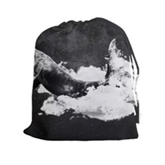 Whale Dream Drawstring Pouch (2xl) by goljakoff